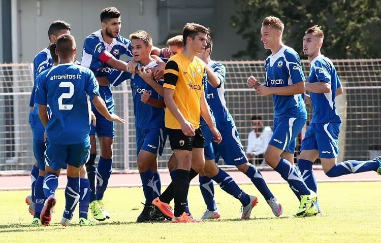 Φιλική νίκη της U20 του Ατρομήτου επί της ΑΕΚ στα Σπάτα!