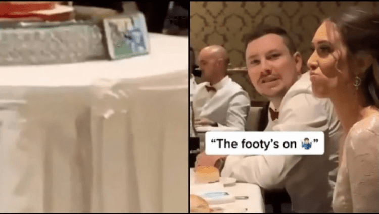 Ποιος γάμος; Έχει ποδόσφαιρο… (vid)