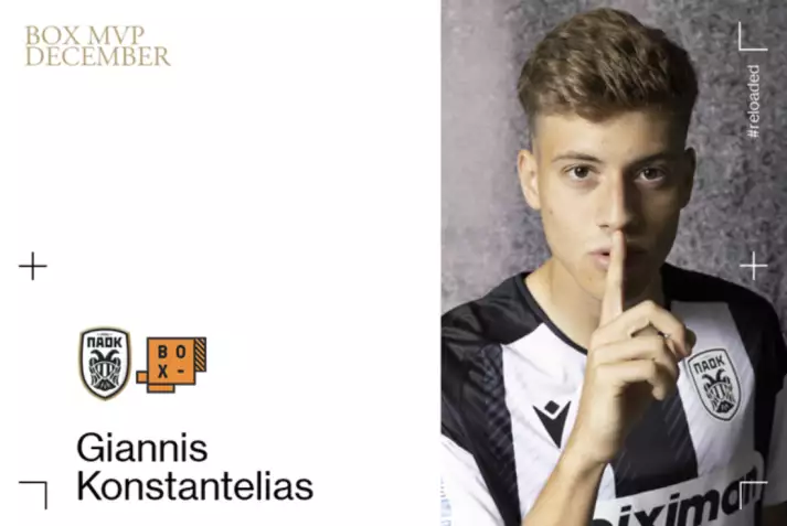 Άλλη μία… διάκριση για τον Κωνσταντέλια!