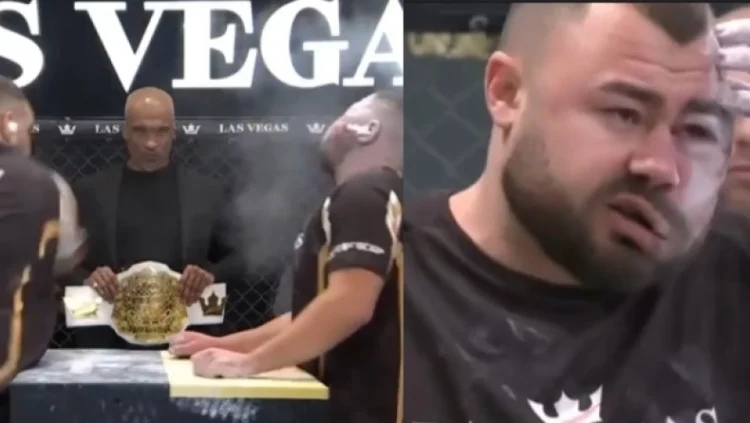 Η τρομακτική παραμόρφωση αθλητή μετά το πρωτάθλημα χαστουκιών! (vid)