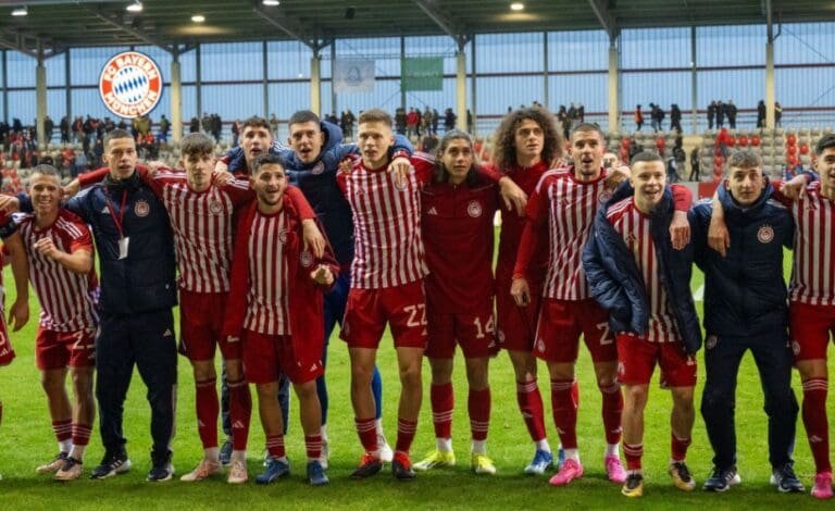 Στα ΗΜΙΤΕΛΙΚΑ του Youth League o Ολυμπιακός – “Τελείωσε” τη Μπάγερν!