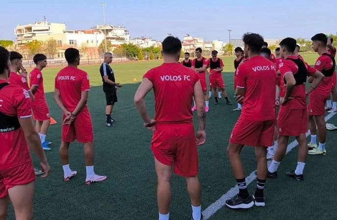 Ξεκίνησε δουλειά η U19 του Βόλου!