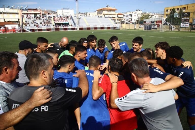 Που αφιέρωσε τη νίκη της η U17 του Ατρομήτου;