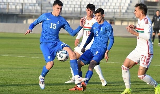 “Χ”αλάστηκε σε φιλικό η Εθνική Ελπίδων κόντρα στην Ουγγαρία!