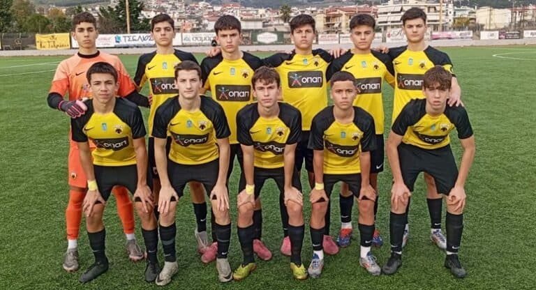 Νίκη και για την U15 της ΑΕΚ στη Λαμία!