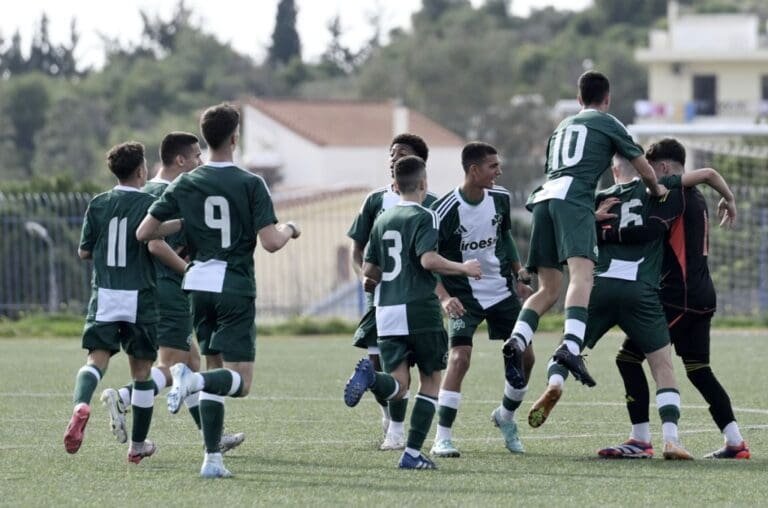 Ο Παναθηναϊκός βρήκε γκολ και πήρε το “αιώνιο” ντέρμπι της Super League U15!