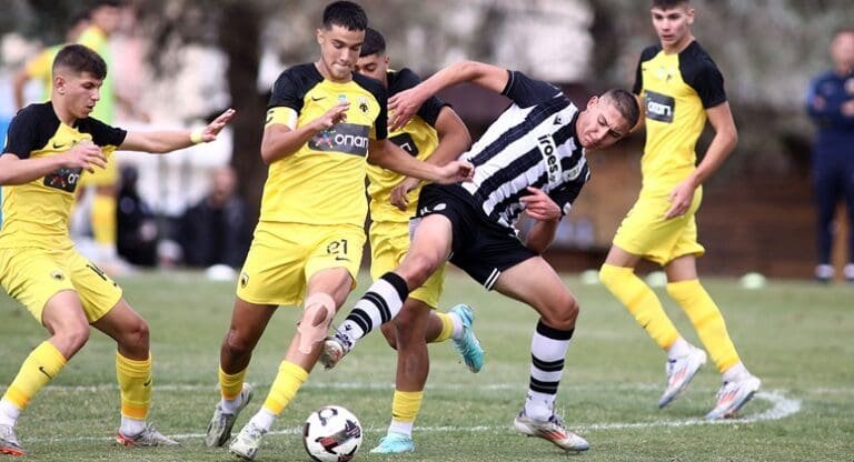 Ματσάρα με νικητή τον ΠΑΟΚ στο “δικέφαλο” ντέρμπι της Super League U17!