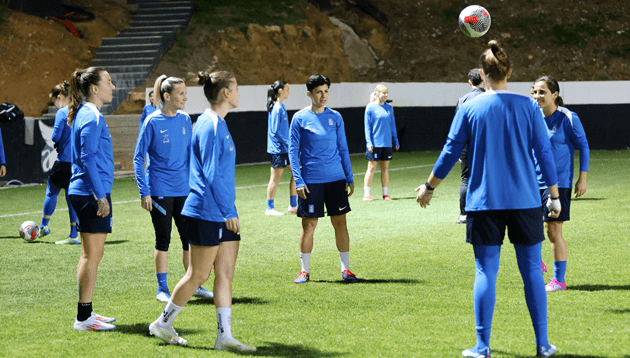 Πρώτη προπόνηση ενόψει Σλοβενίας για την Εθνική!