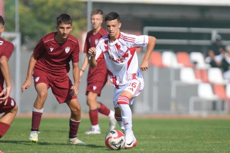 Επικράτηση της U15 του Ολυμπιακού επί της Λάρισας!