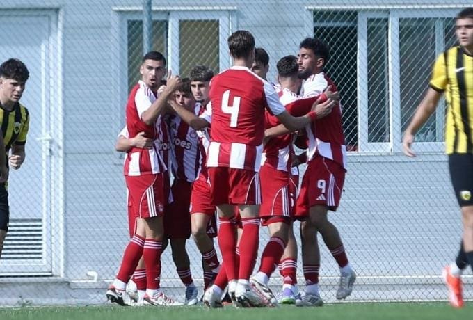 Ο Ολυμπιακός πήρε το ντέρμπι της U19 από την ΑΕΚ!