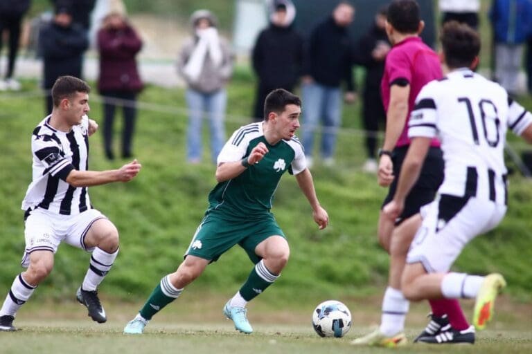 Ισόπαλο το ντέρμπι της Super League U17 ανάμεσα σε ΠΑΟΚ και Παναθηναϊκό!