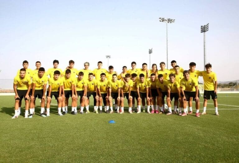 Πρώτη προπόνηση για τη νέα σεζόν για την U17 της ΑΕΚ!