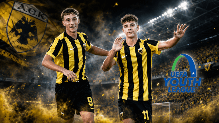 Μπαίνει… γήπεδο για πρεμιέρα στο Youth League η ΑΕΚ!