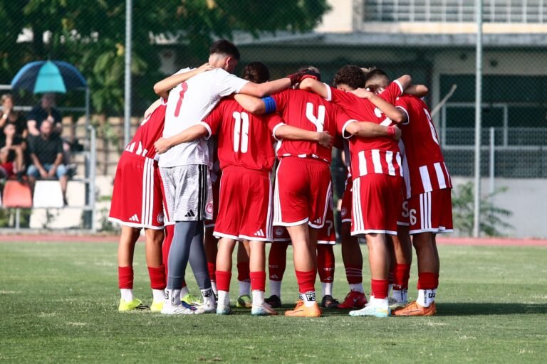 Άνετο πρωινό για την U17 του Ολυμπιακού!